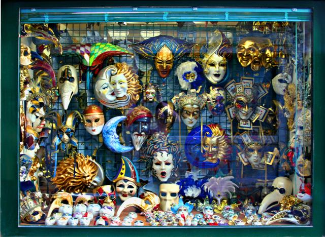 Masken in Venedig